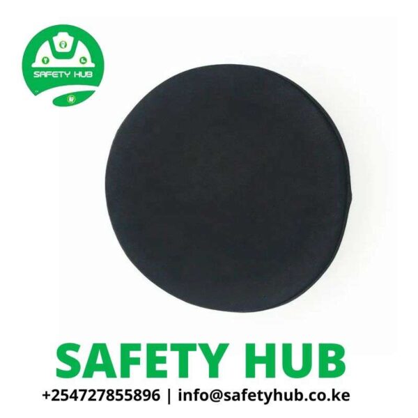 Black Cotton Security Guard Cap