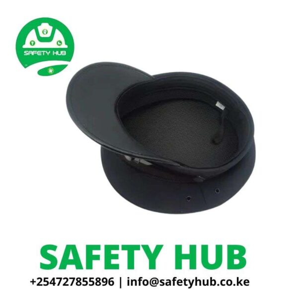 Black Cotton Security Guard Cap