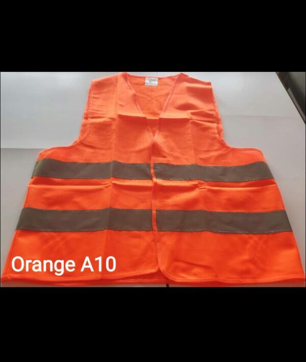 Safety vest with a reflector