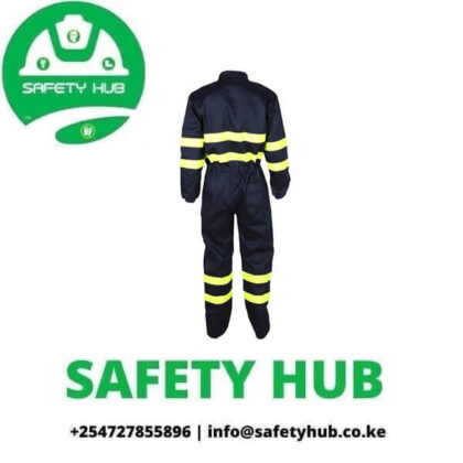 Safety overalls with reflective strips