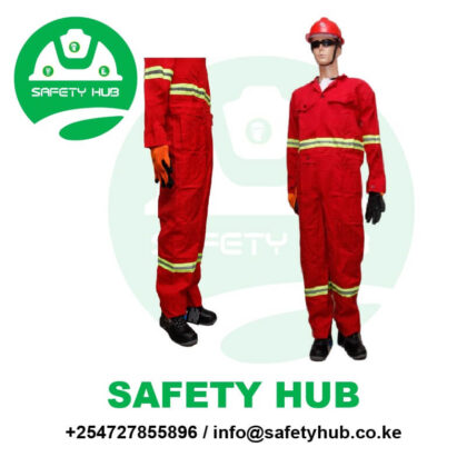 Red Reflective safety Overalls