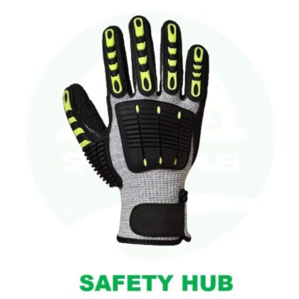 Impact reducing cut-resistant gloves