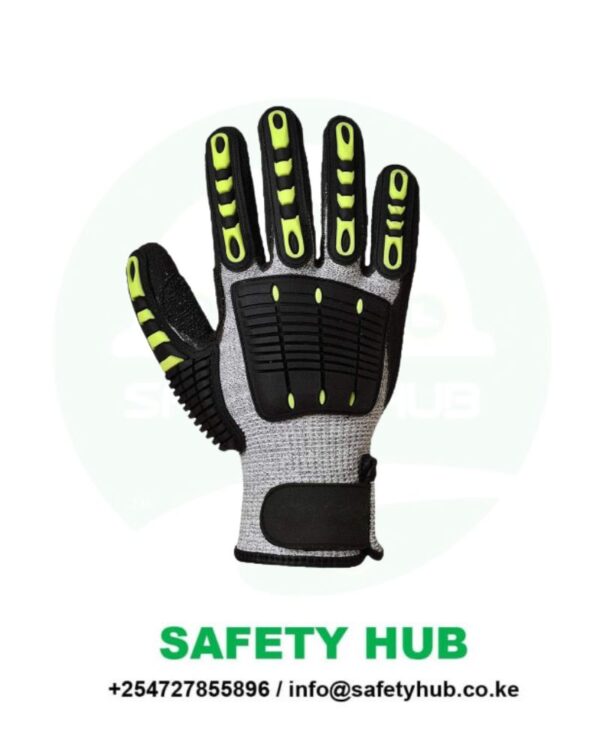 Impact reducing cut-resistant gloves