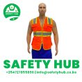 Meshed reflector vest