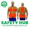 Meshed reflector vest