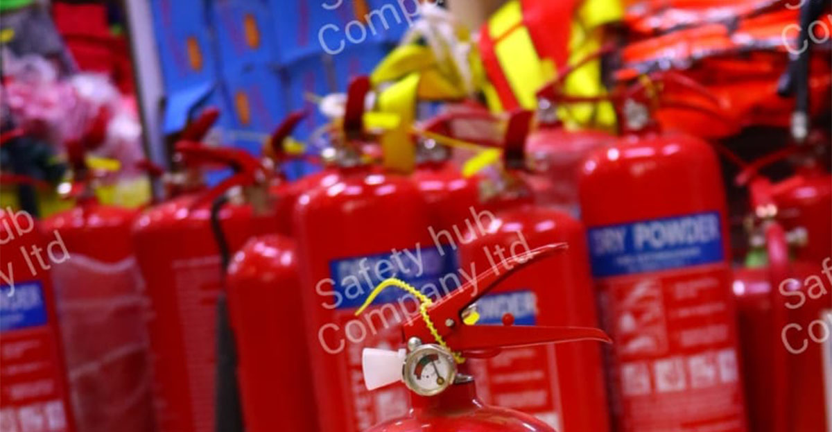 types fire extinguishers