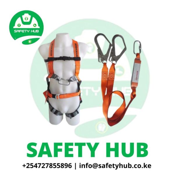 DOUBLE HOOK SAFETY HARNESS