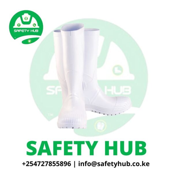 Heavy Duty White Gumboots