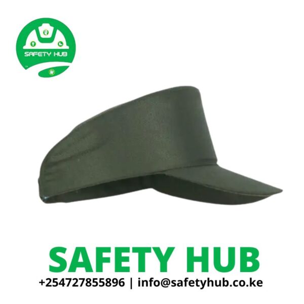 Navy blue security guard cap