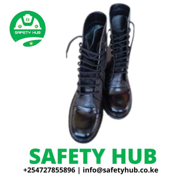 Leather security guard boots in Kenya