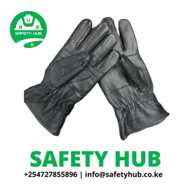 Riders leather gloves