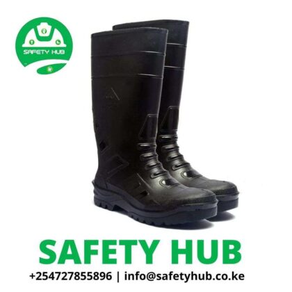 black ace steel toe gumboots