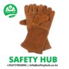 Brown Leather Welding Gloves