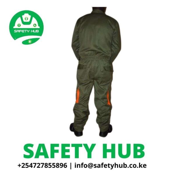 Jungle Green Cargo Overalls