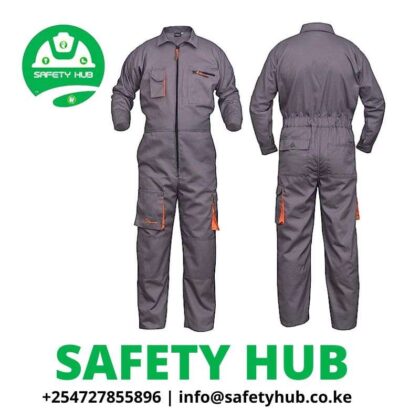 Grey mechanical overalls