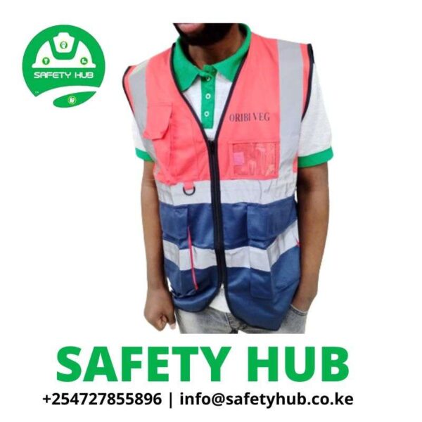 Two color reflector vest