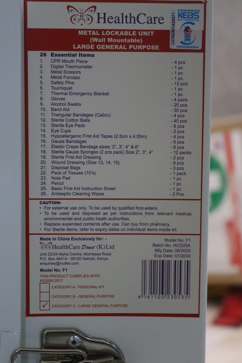 Occupation First AID Kits Essential items