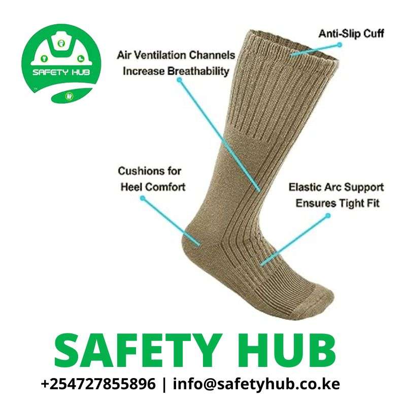 Security Guard socks grey