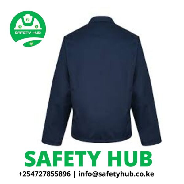 Navy blue engineering jacket