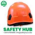 Orange Work At height Helmets