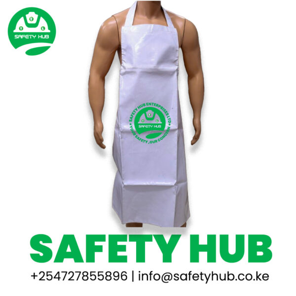 White PVC APRONS