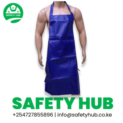 Blue PVC apron for sale