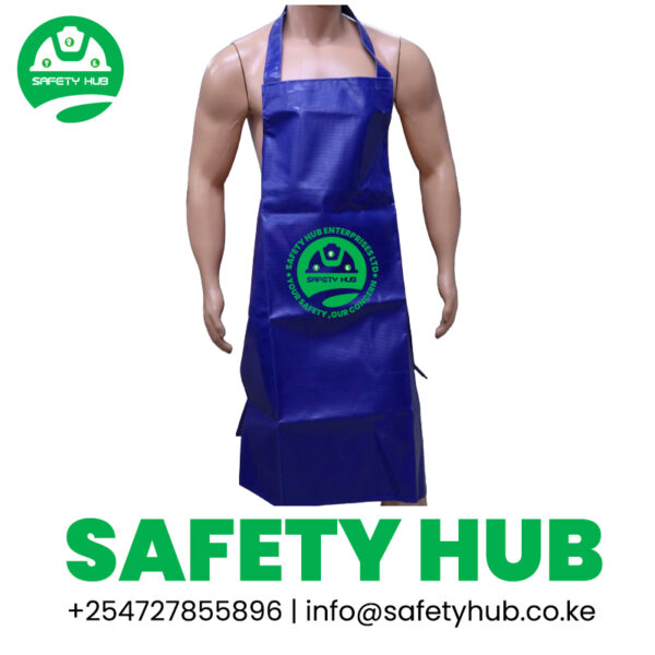 Blue PVC apron for sale