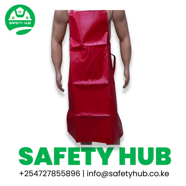 Red PVC Aprons