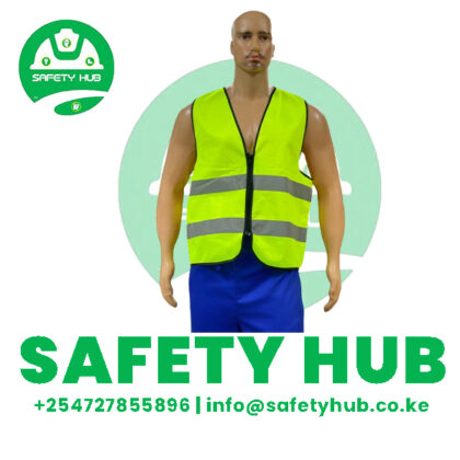 120gsm reflector vest with a zipper