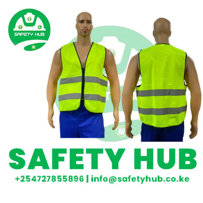 120gsm reflector vest with a zipper