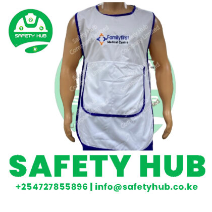 bib apron with pocket