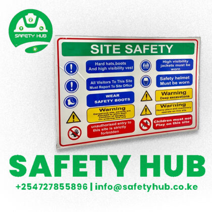 Site safety signage