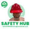 Red Heavy duty safety helmets