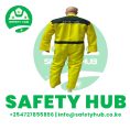 Yellow Safety Overall Clothes