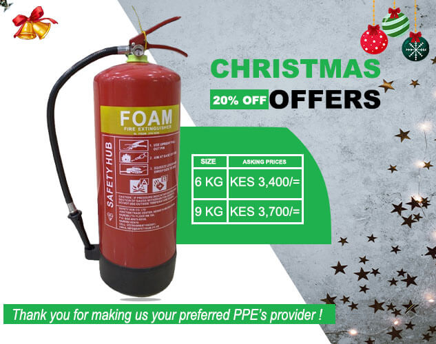 Foam fire extinguishers offers