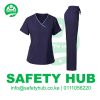 Navy blue medical scrub