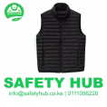 sleeveless puffer jacket