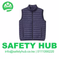 sleeveless puffer jacket
