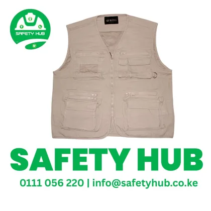 Beige Safari Jackets