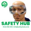 vaultex Safety goggles worn by a construction worker at work place