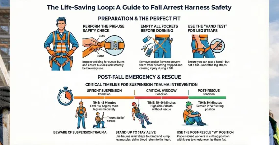 How to Wear a Full Body Safety Harness