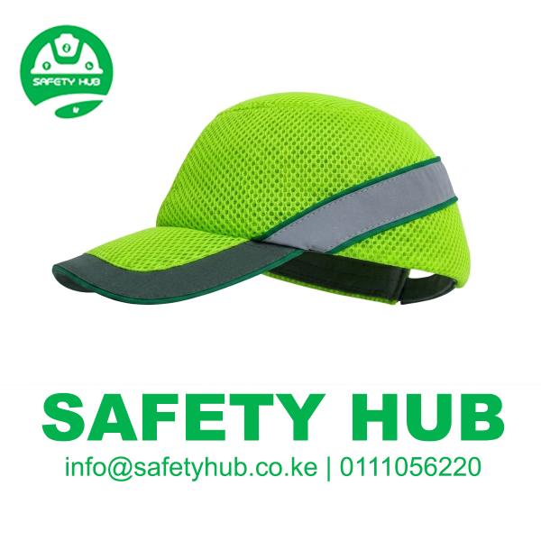 Luminous Green Bump Cap Luminous Green Bump Cap for safety managers